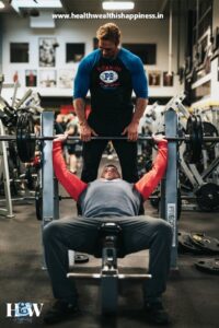 Incline Bench press exercise for upper chest